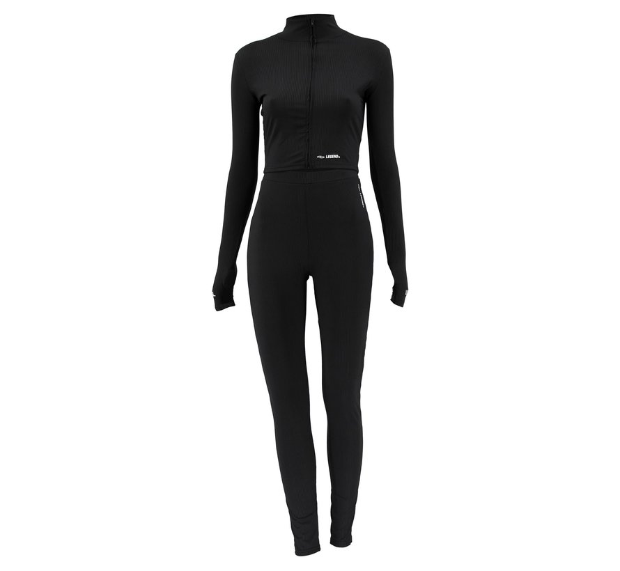 Dames Lifestyle suit zwart