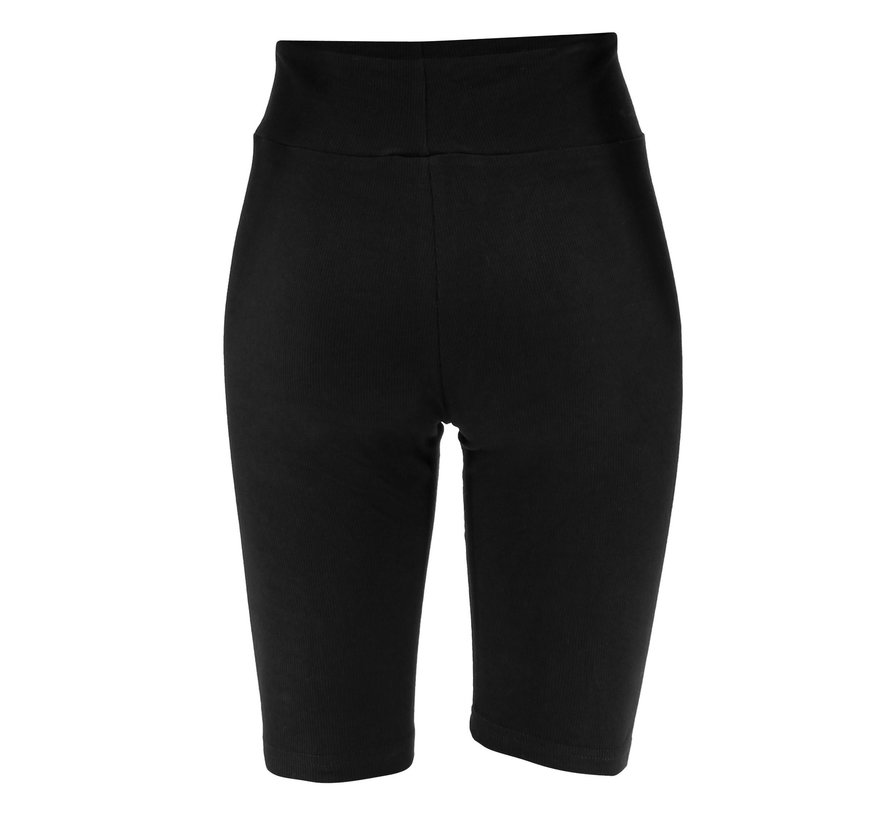 Korte legging dames zwart FIT lifestyle