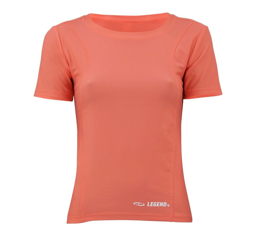 Sportshirt Dames dryfit Zalm Roze