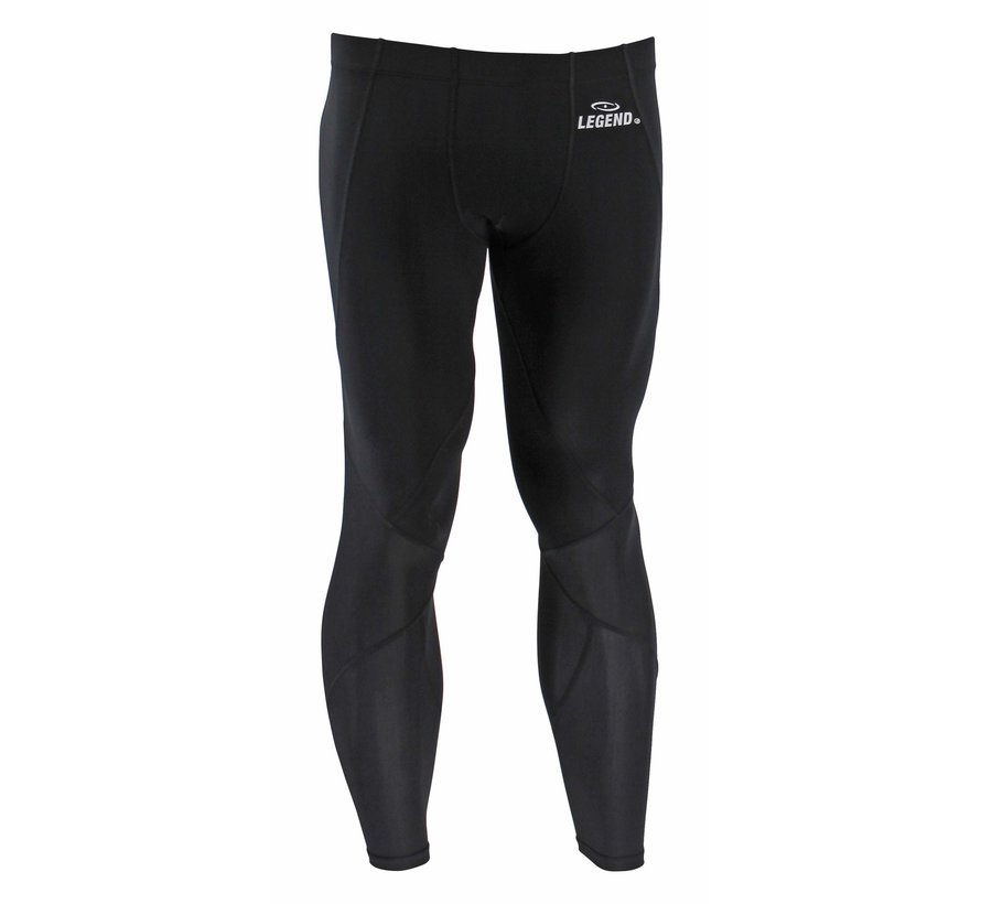 Premium Sportlegging heren dryfit Zwart