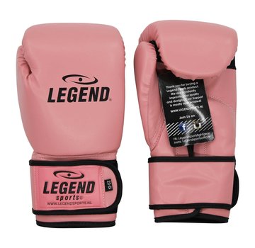Legend Sports Powerfit & Protect Bokshandschoenen Dames Zalm Roze PU