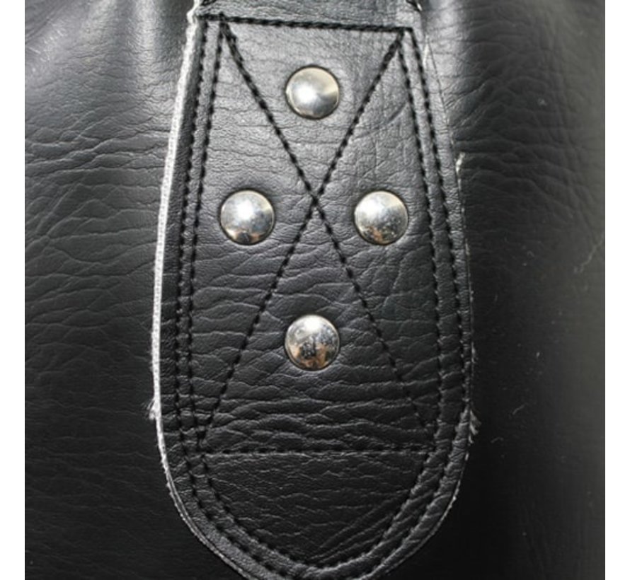 Bokszak zwart L150 cm panda hide leather™ 3 jaar Garantie