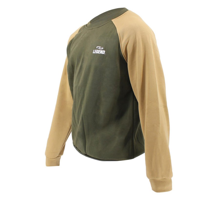 trui unisex Groen Fleece