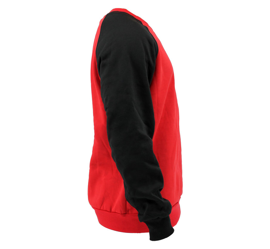 trui unisex Rood Fleece