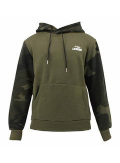 Legend Hoodie unisex  Leger Camo fleece