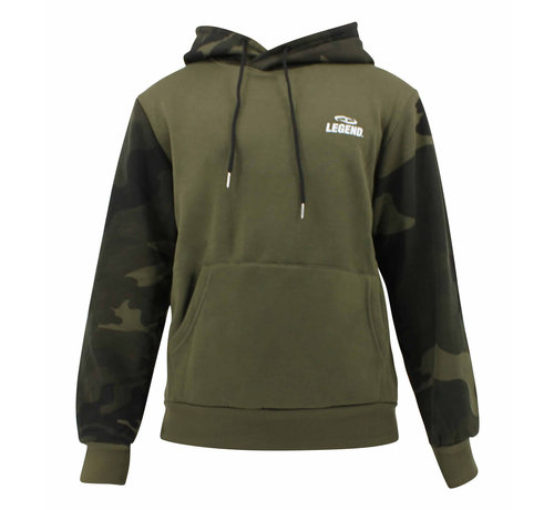 Legend Hoodie unisex  Leger Camo fleece