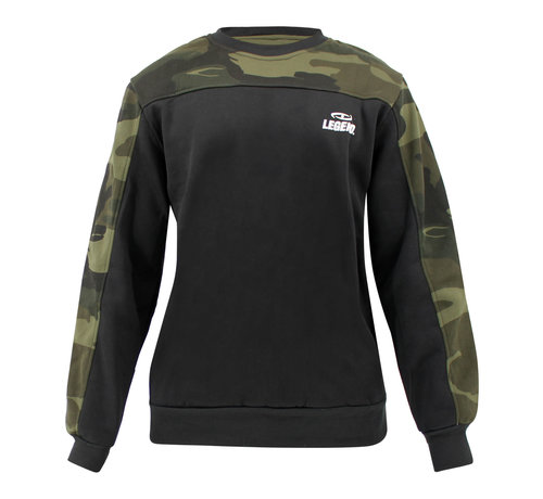 Legend trui unisex Zwart Camo fleece