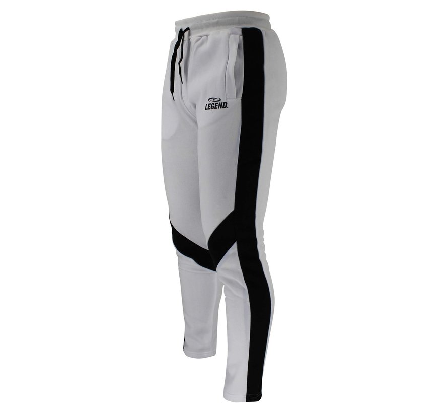 Joggingbroek dames/heren Wit Fleece