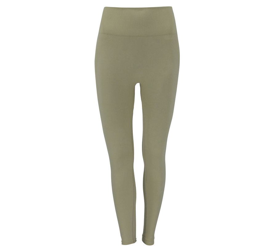 Sportlegging dames Khaki