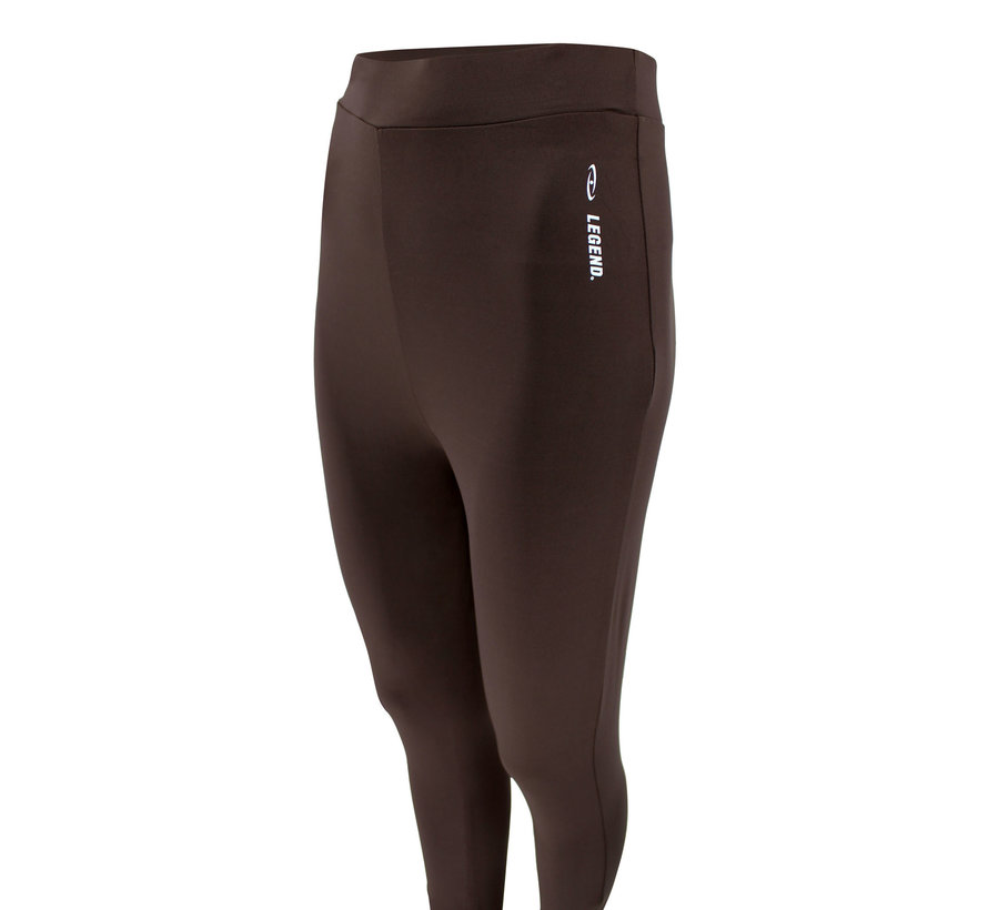 Sportlegging dames fashion coffee