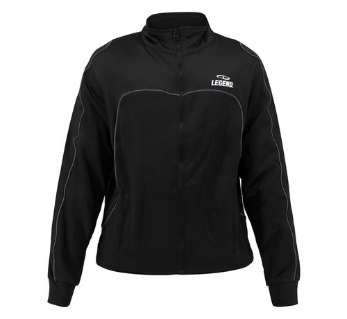 Legend trainingsjasje unisex reflect zwart