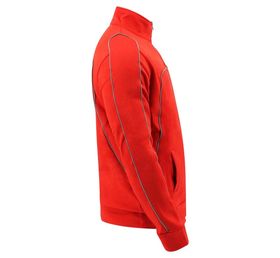 trainingsjasje unisex reflect rood