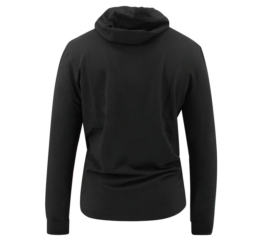 Hoodie unisex fashionable Zwart