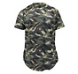 t-shirt camo Leger