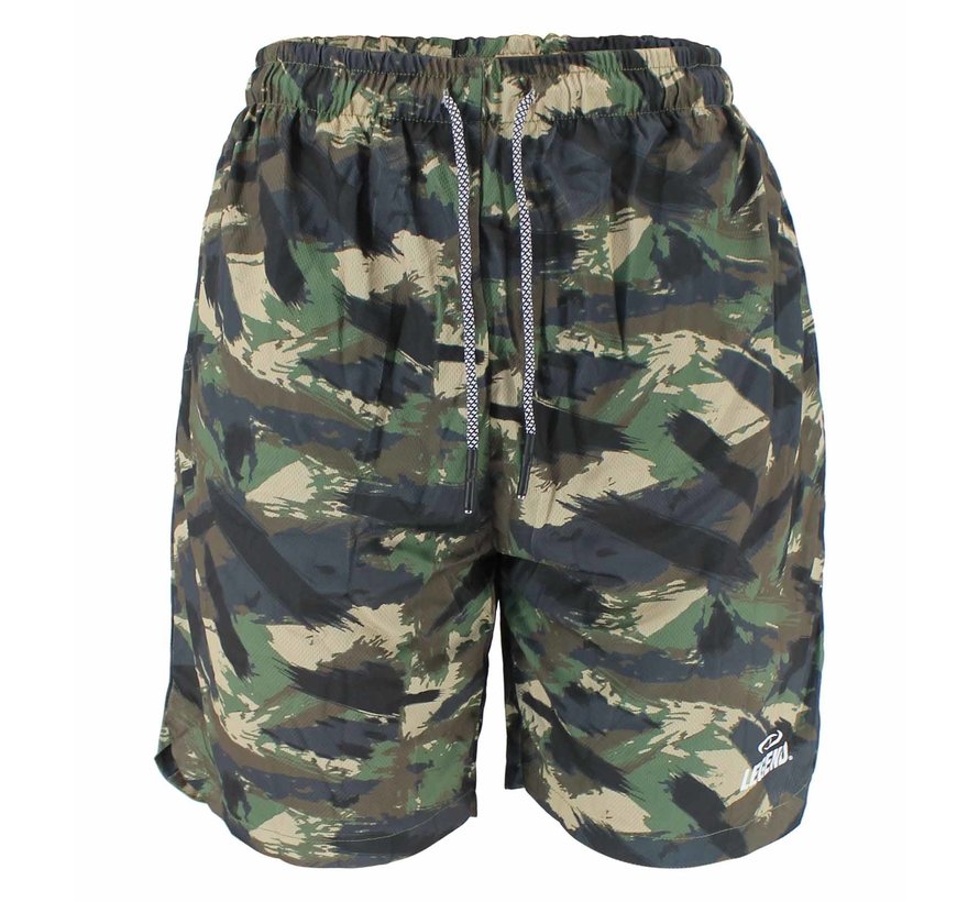 Korte broek heren camo