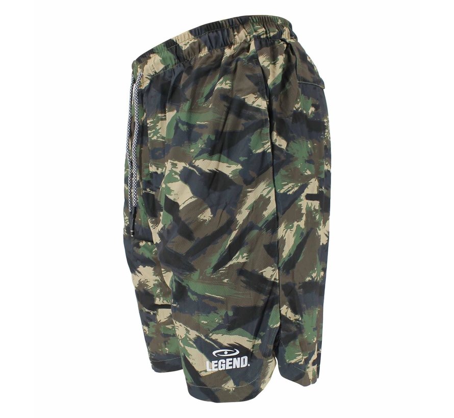 Korte broek heren camo