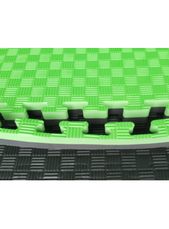 Legend Puzzelmat 1 x 1 m sport 4CM Groen/Zwart