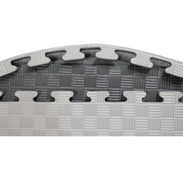 Legend Puzzelmat 1 x 1 m sport 2CM Zwart/Grijs