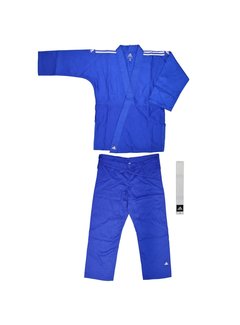 Adidas ADIDAS Judo "Club" Blauw met witte strepen