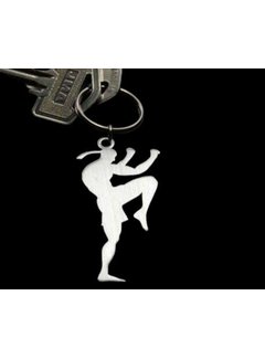 Best Fightshop 50 stuks Eigen metalen mini sleutenhanger