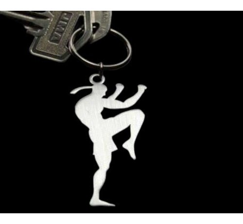 Best Fightshop 50 stuks Eigen metalen mini sleutenhanger