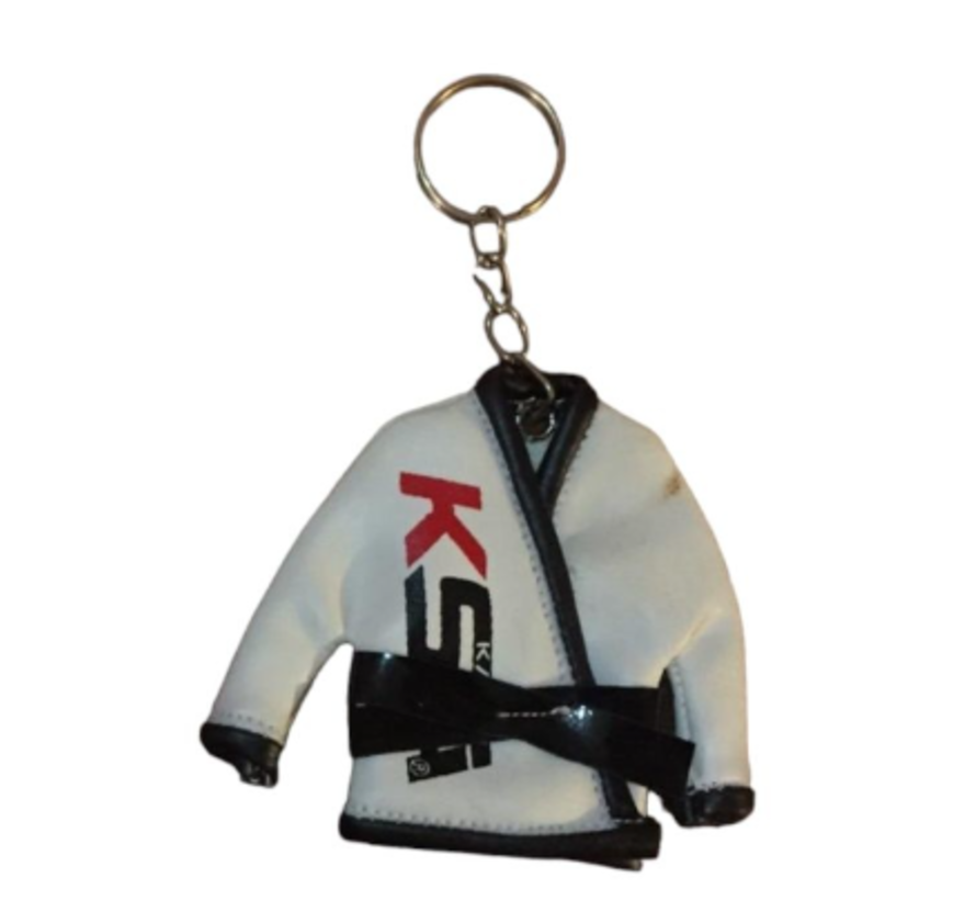 mini vechtsportkleding sleutenhanger