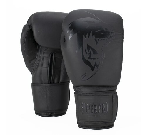 Super Pro Super Pro Combat Gear Legend Lederen (kick)bokshandschoenen Grijs