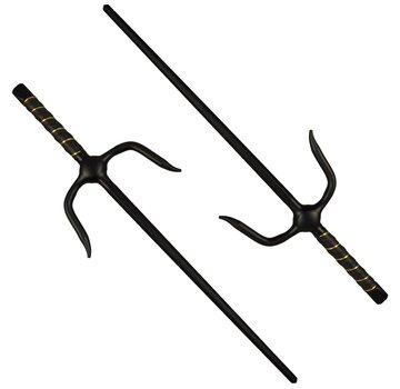 Phoenix zwart octagonal sai 48,5 cm