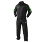 Team Track Trainingsjack Zwart/Groen  (zonder broek) - Maat 152 - OP=OP