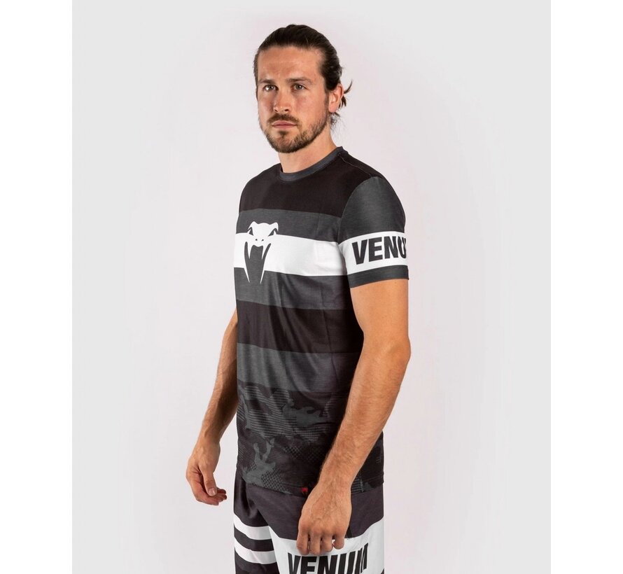 Bandit Dry Tech Shirt - zwart/grijs - Maat L - OP=OP