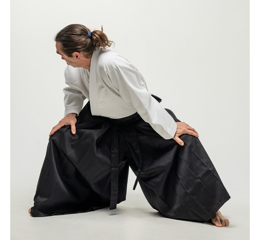 Training Aikido Hakama