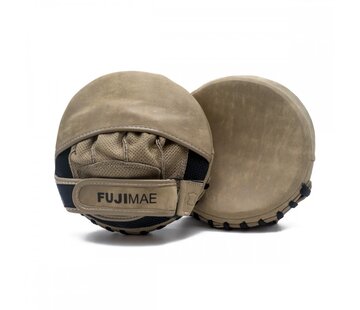 Fuji Mae Vintage kleine lederen Coaching mitts 18 cm