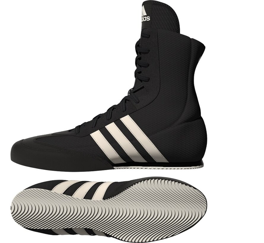 adidas Boksschoenen Box-Hog 2.0 Zwart/Wit    Maat 46 - OP=OP