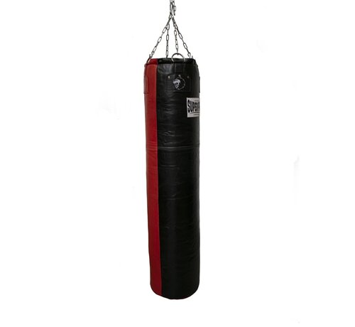 Super Pro Super Pro Leather Punch Bag Split Zwart/Rood 152x35 cm
