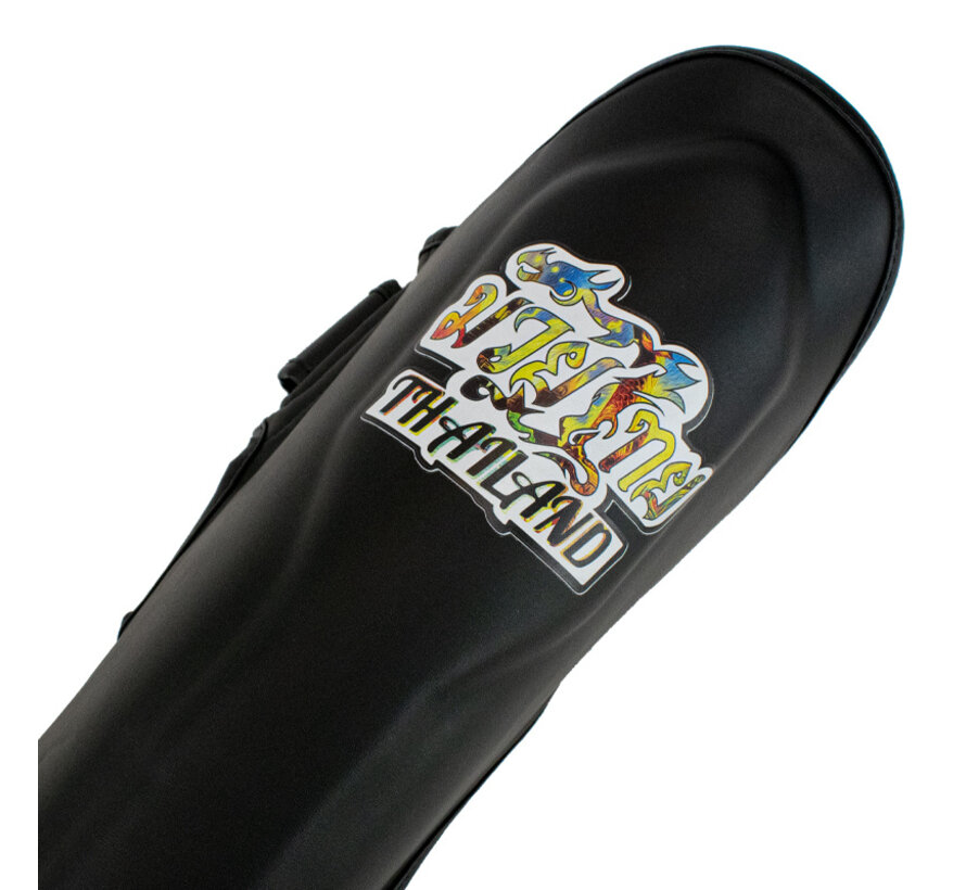 Super Pro Combat Gear Thai Scheenbeschermers Pattaya MADE in THAILAND Zwart