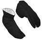 Ninja Indoor Tabi, korte stijl, gespleten leren zool