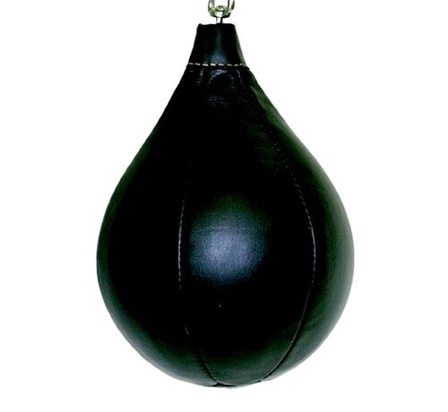 Phoenix Boxing speedball, echt leder, klein, zwart