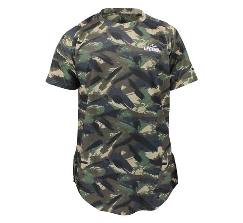 Legend t-shirt camo Leger - Maat L - OP=OP