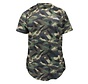 t-shirt camo Leger - Maat L - OP=OP