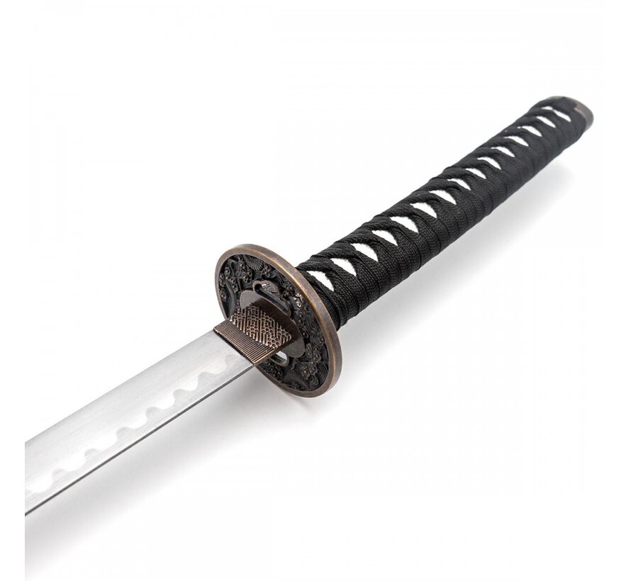 Roestvrijstalen Katana. Wit/Draak