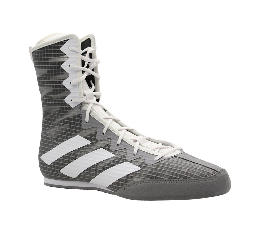 adidas Boksschoenen Box-Hog 4 Grijs/Wit   - Maat 44 - OP=OP