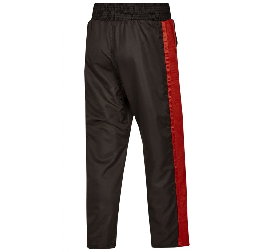 PX Kick Boxing  broek"Dynamic" zwart-rood - 150 Cm - OP=OP