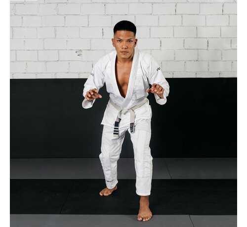 Fuji Mae Lichtgewicht dunne Basic Braziliaans Jiu Jitsu pak - Maat 100 Cm - OP=OP
