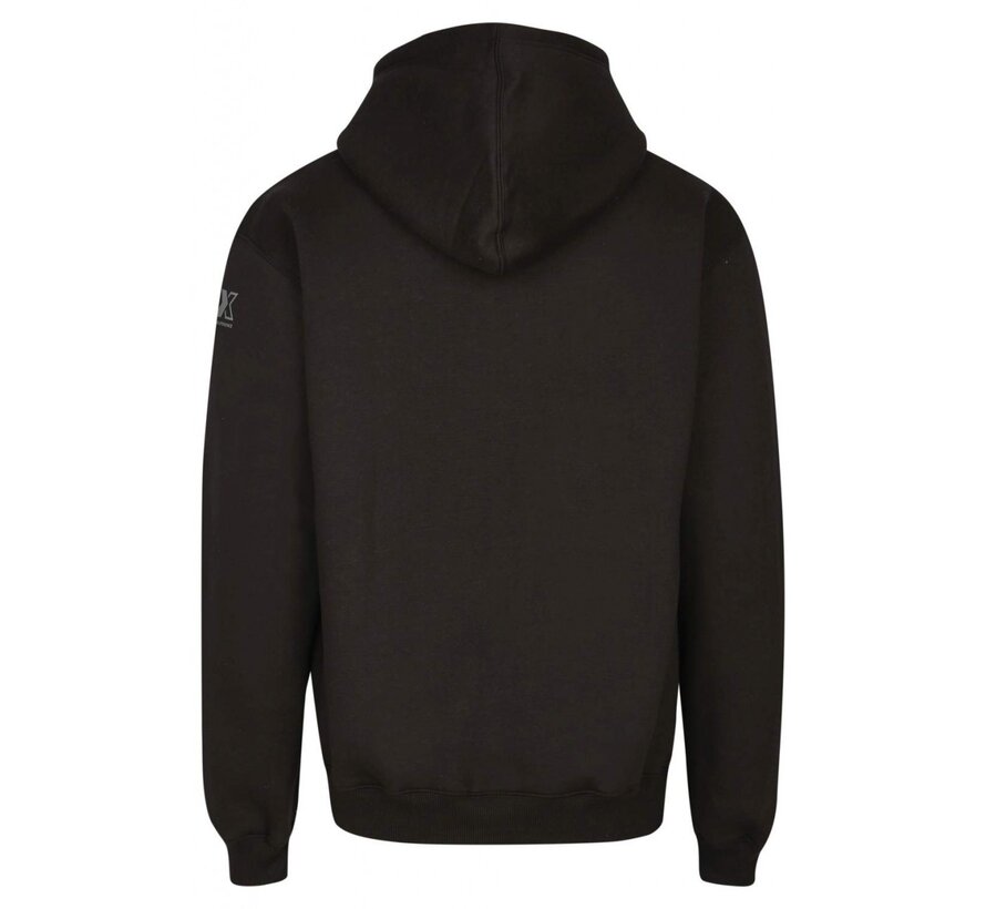 PX Hoodie Pullover, zwart-grijs - Maat M - OP=OP