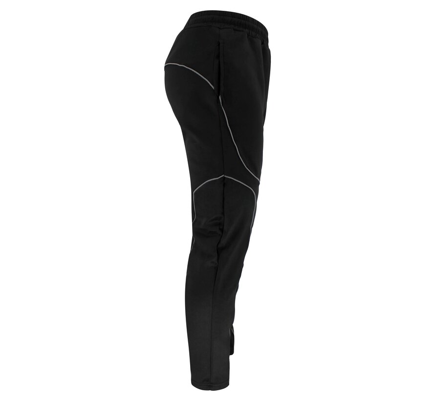 trainingsbroek unisex reflect zwart - Maat L - OP=OP