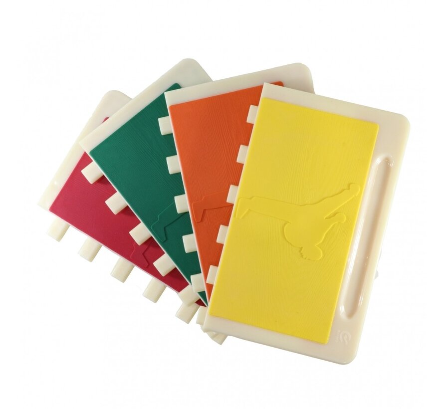 Herbruikbare breekplank Rood - L - zwaar/gevorderd