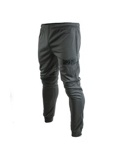 Super Pro Trainings Broek Grijs/Zwart - Maat L - OP=OP