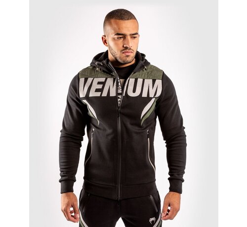 Venum ONE FC2 Hoodie zwart/ Khaki - Maat M -OP=OP