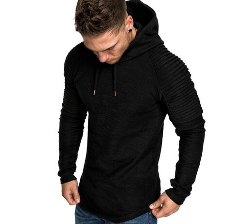 Legend Hoodie Rib  zwart - Maat M - OP=OP