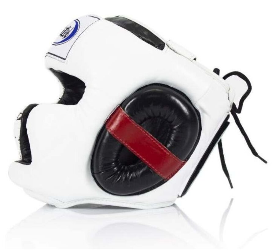 FAIRTEX HG10 Super Sparring hoofdbeschermer white - Maat M